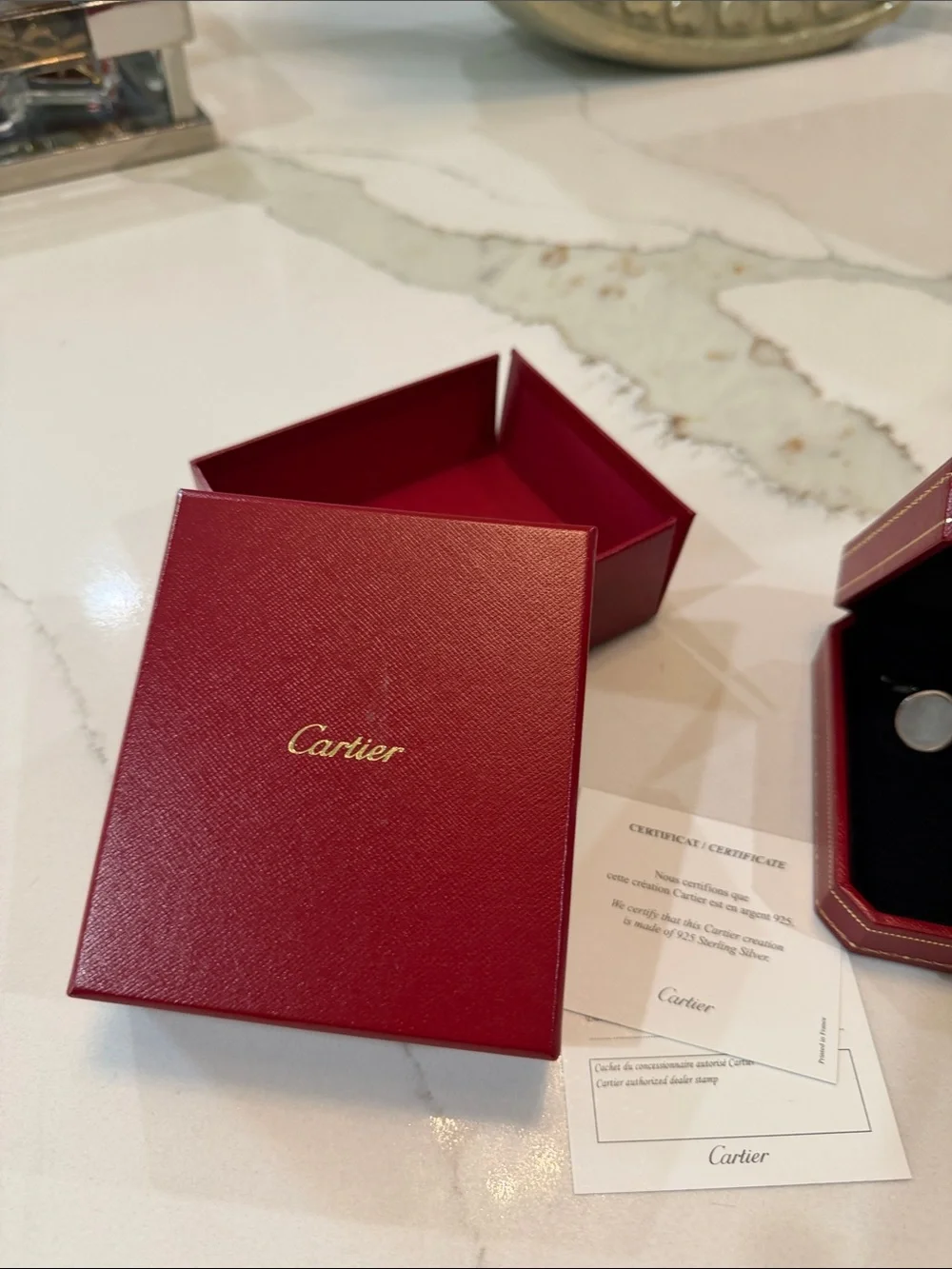 Cartier cuff links